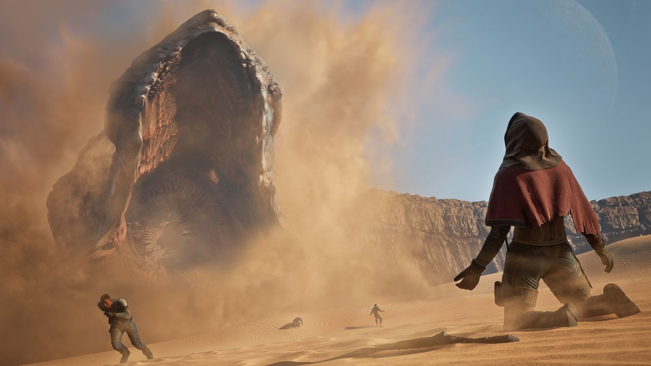 Official screenshot from Dune: Awakening