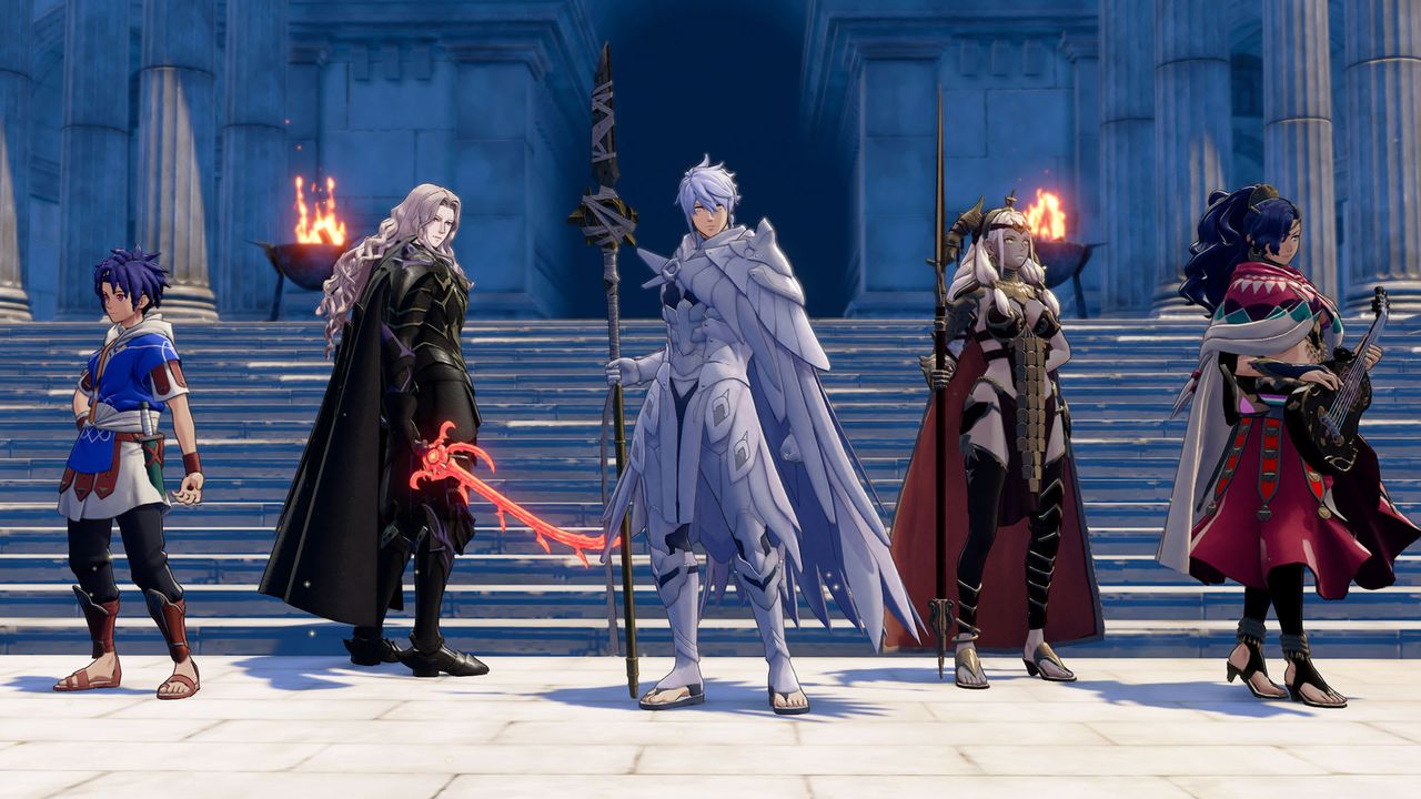 Official screenshot from Fire Emblem: Fortune's Weave