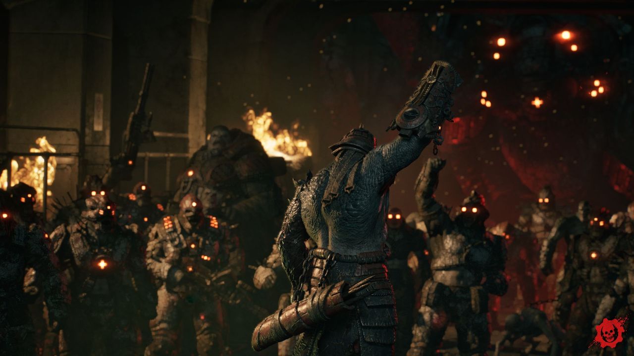 Official screenshot from Gears of War: E-Day