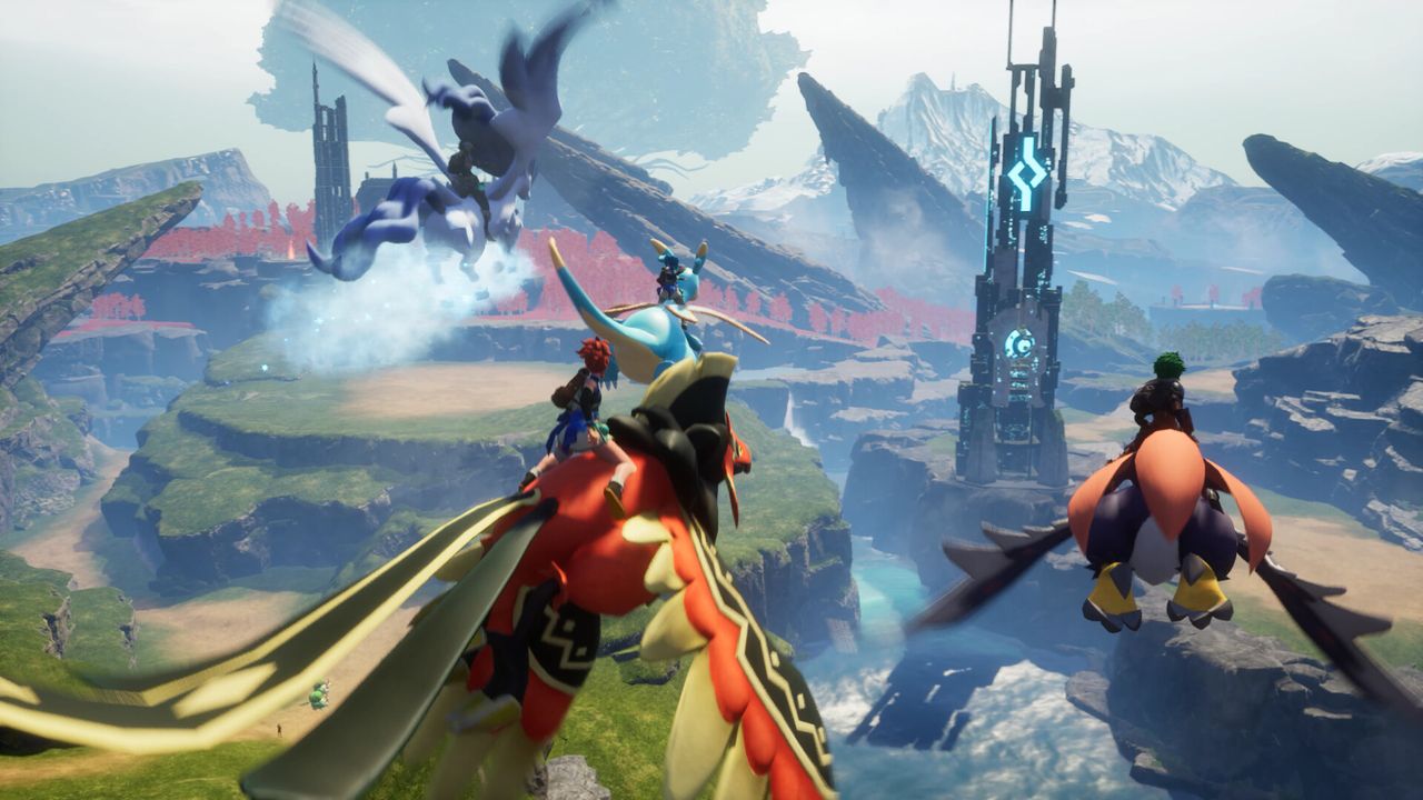 Official screenshot from Palworld