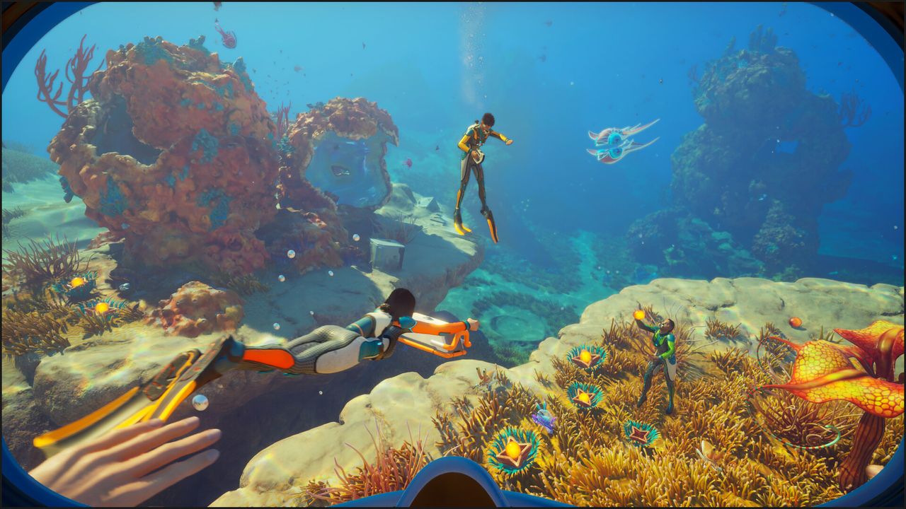 Official screenshot from Subnautica 2