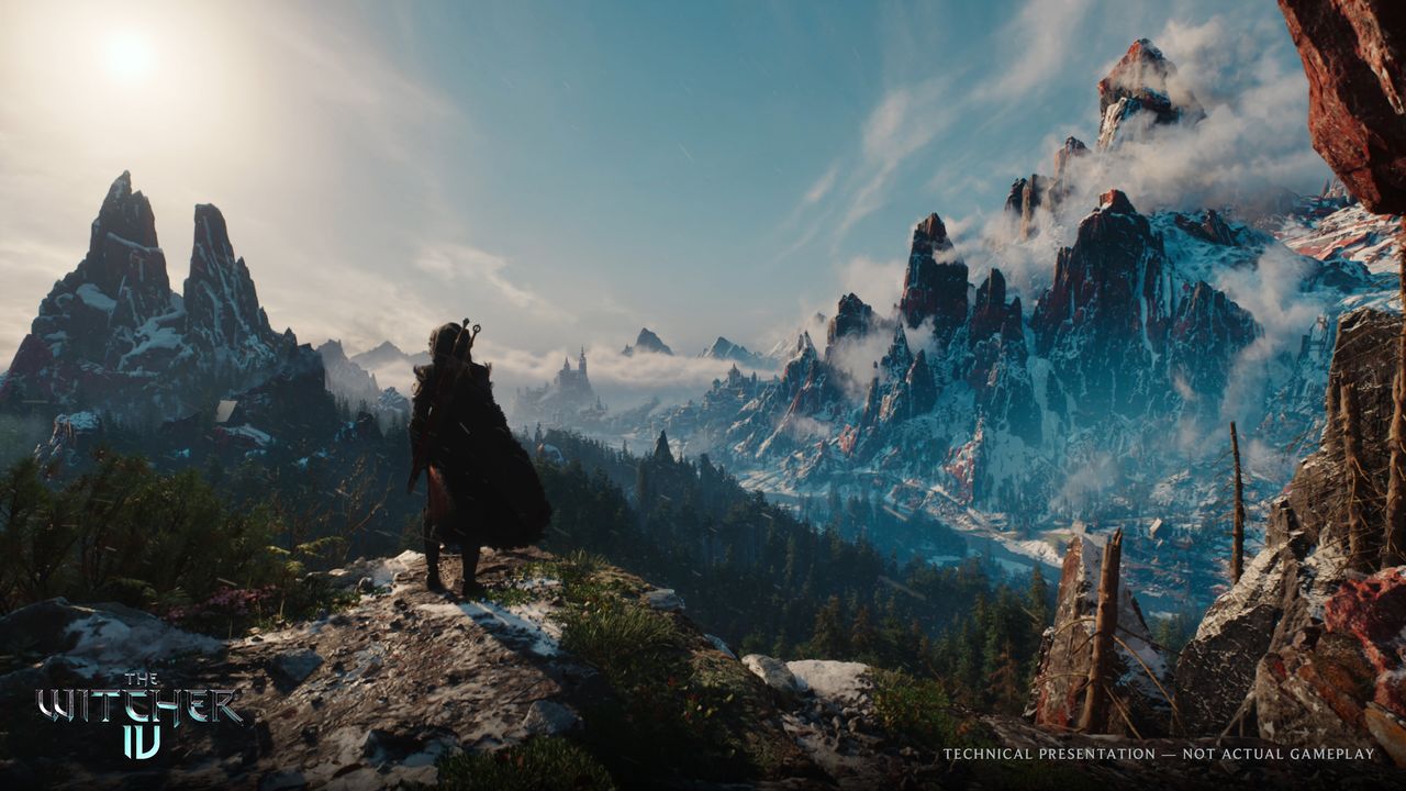 Official screenshot from The Witcher 4