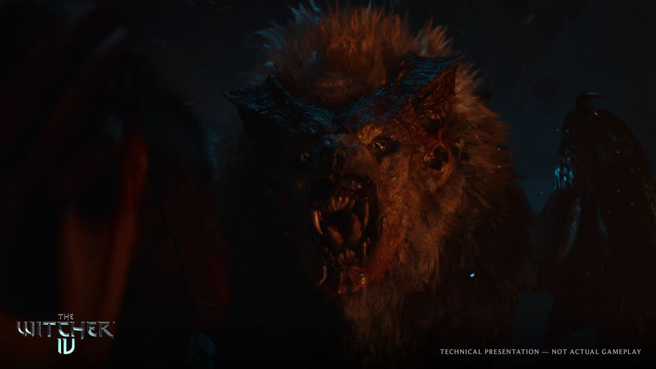 Official screenshot from The Witcher 4
